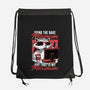 Raccoon Minimun Work-None-Drawstring-Bag-Studio Mootant