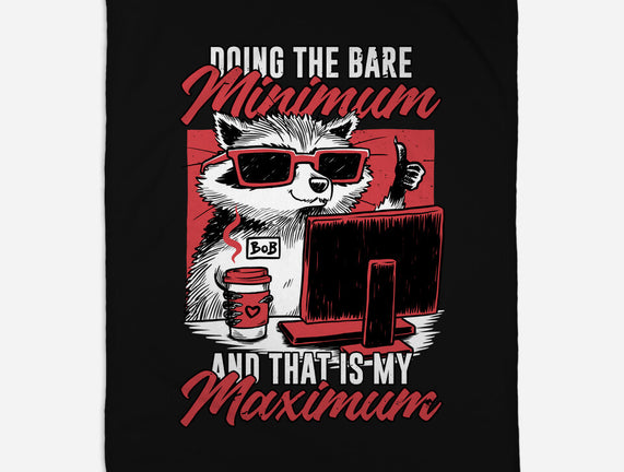 Raccoon Minimun Work