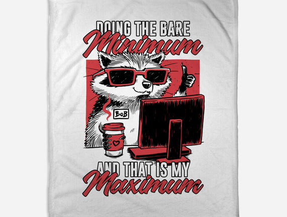 Raccoon Minimun Work