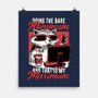 Raccoon Minimun Work-None-Matte-Poster-Studio Mootant