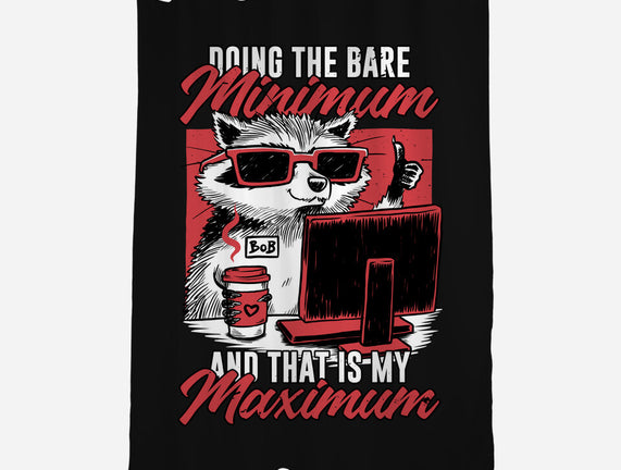 Raccoon Minimun Work