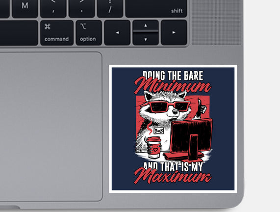 Raccoon Minimun Work