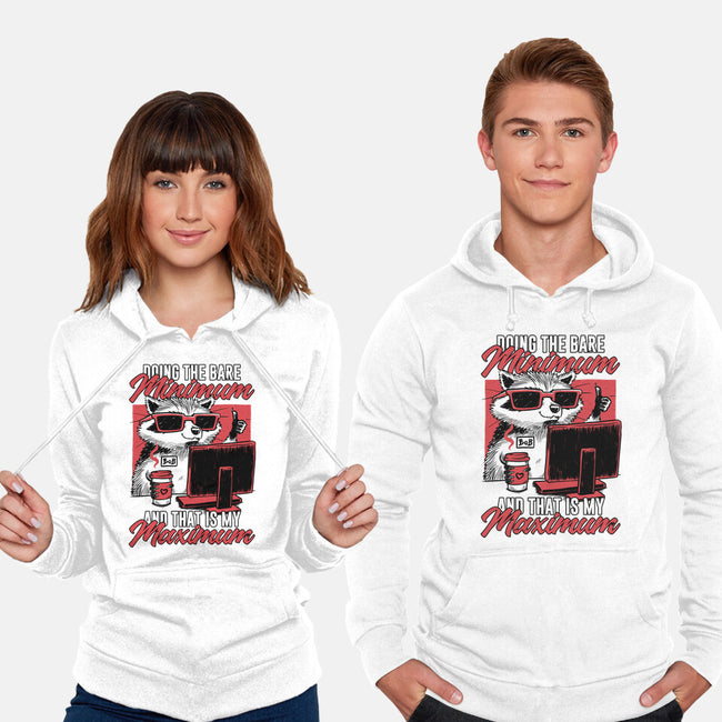 Raccoon Minimun Work-Unisex-Pullover-Sweatshirt-Studio Mootant