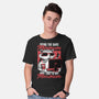 Raccoon Minimun Work-Mens-Basic-Tee-Studio Mootant