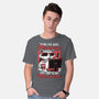 Raccoon Minimun Work-Mens-Basic-Tee-Studio Mootant