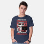 Raccoon Minimun Work-Mens-Basic-Tee-Studio Mootant