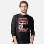 Raccoon Minimun Work-Mens-Long Sleeved-Tee-Studio Mootant