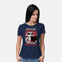 Raccoon Minimun Work-Womens-Basic-Tee-Studio Mootant