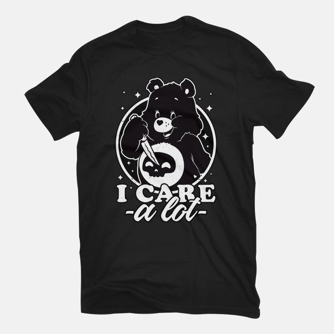 Cute Death Bear-Womens-Fitted-Tee-Studio Mootant