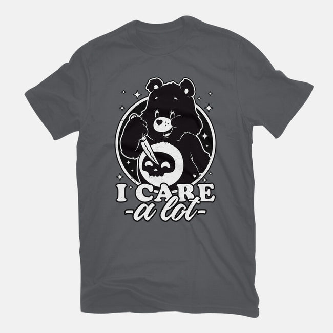 Cute Death Bear-Womens-Fitted-Tee-Studio Mootant