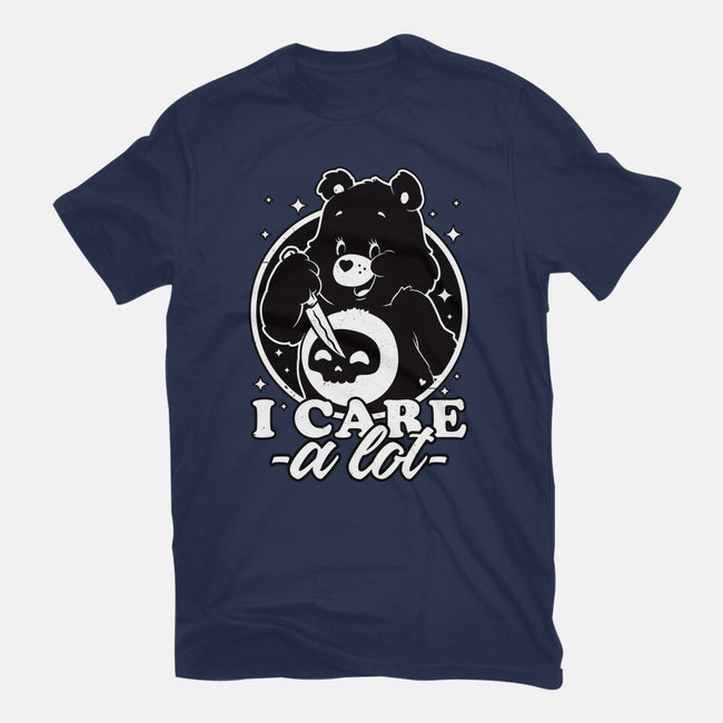 Cute Death Bear-Womens-Fitted-Tee-Studio Mootant