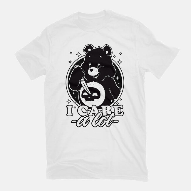 Cute Death Bear-Womens-Fitted-Tee-Studio Mootant