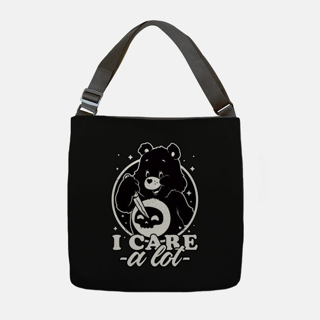 Cute Death Bear-None-Adjustable Tote-Bag-Studio Mootant
