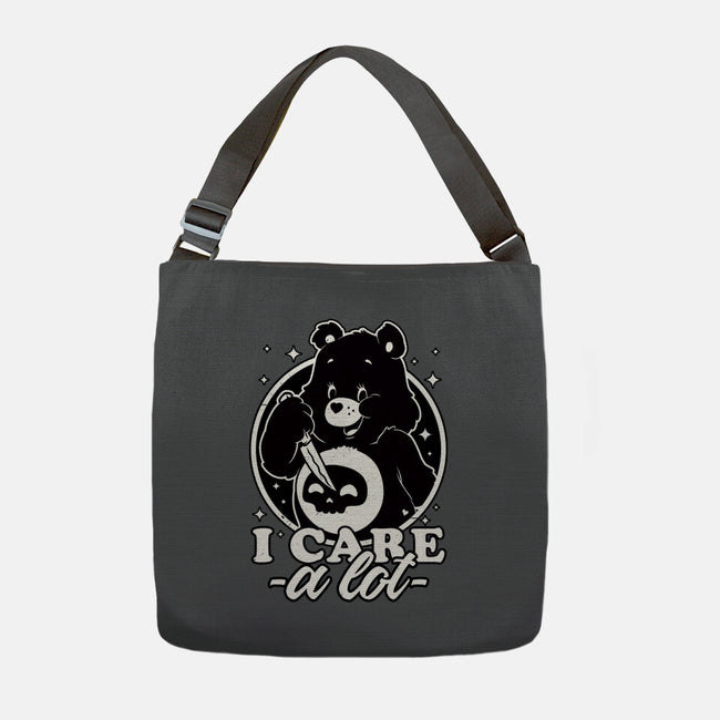 Cute Death Bear-None-Adjustable Tote-Bag-Studio Mootant