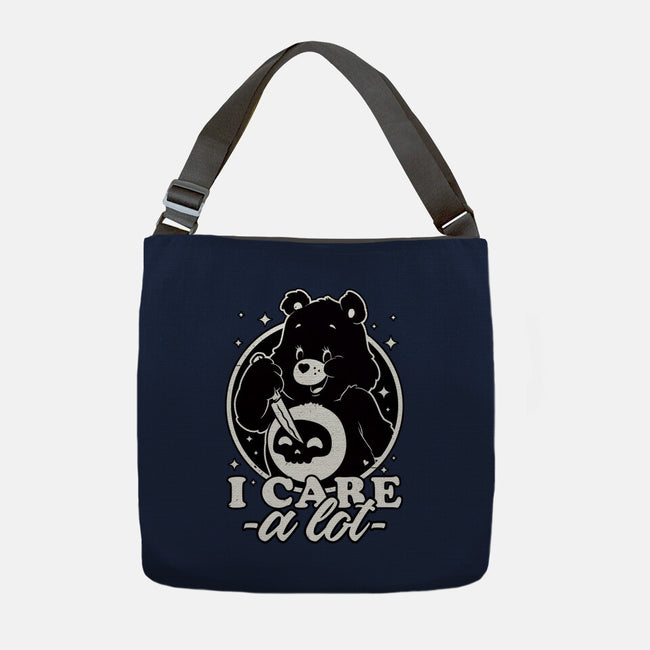 Cute Death Bear-None-Adjustable Tote-Bag-Studio Mootant