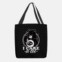 Cute Death Bear-None-Basic Tote-Bag-Studio Mootant