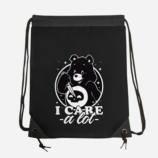 Cute Death Bear-None-Drawstring-Bag-Studio Mootant