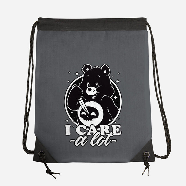 Cute Death Bear-None-Drawstring-Bag-Studio Mootant