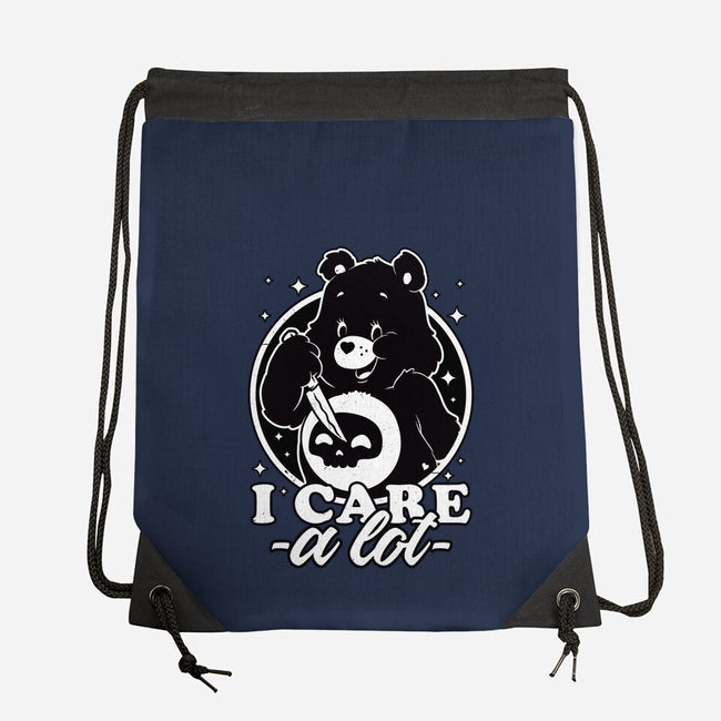 Cute Death Bear-None-Drawstring-Bag-Studio Mootant