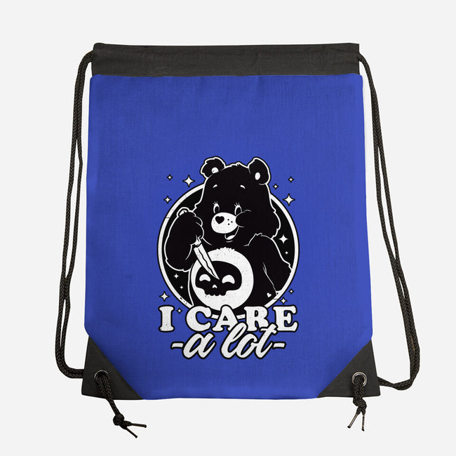 Cute Death Bear-None-Drawstring-Bag-Studio Mootant