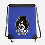 Cute Death Bear-None-Drawstring-Bag-Studio Mootant
