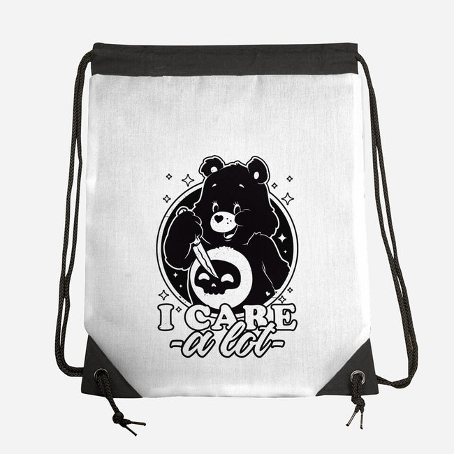 Cute Death Bear-None-Drawstring-Bag-Studio Mootant