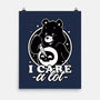 Cute Death Bear-None-Matte-Poster-Studio Mootant