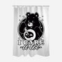 Cute Death Bear-None-Polyester-Shower Curtain-Studio Mootant