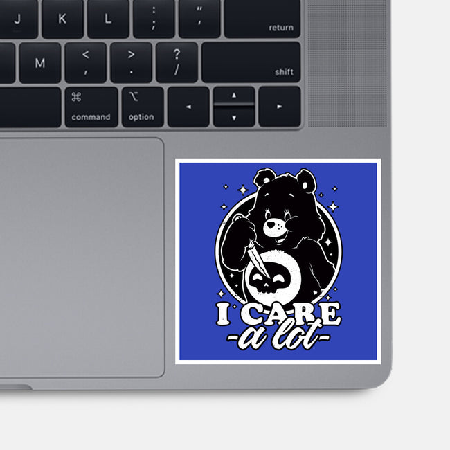 Cute Death Bear-None-Glossy-Sticker-Studio Mootant
