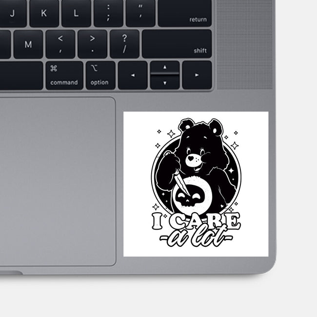 Cute Death Bear-None-Glossy-Sticker-Studio Mootant