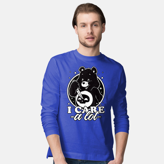 Cute Death Bear-Mens-Long Sleeved-Tee-Studio Mootant
