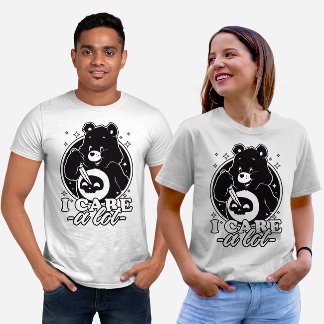 Cute Death Bear-Unisex-Basic-Tee-Studio Mootant