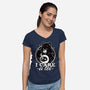 Cute Death Bear-Womens-V-Neck-Tee-Studio Mootant