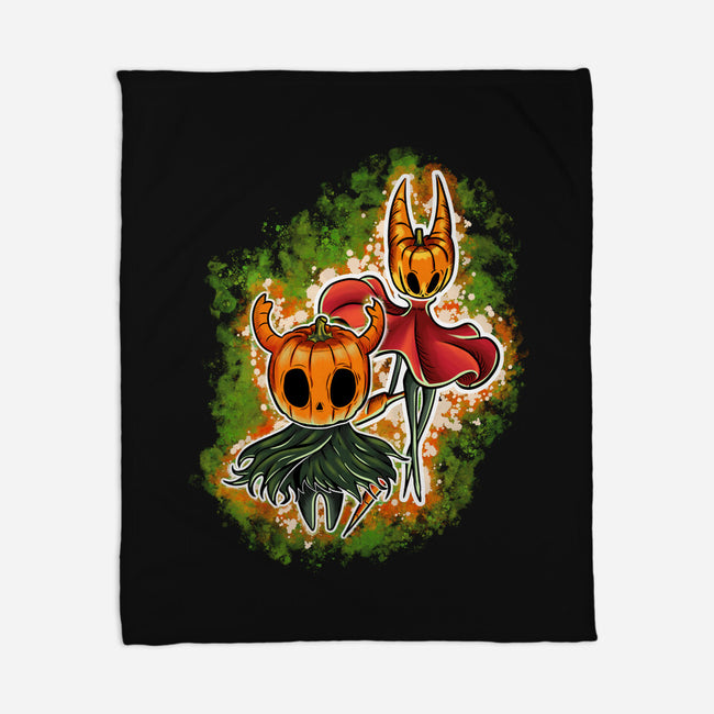 Pumpkin Warriors-None-Fleece-Blanket-nickzzarto
