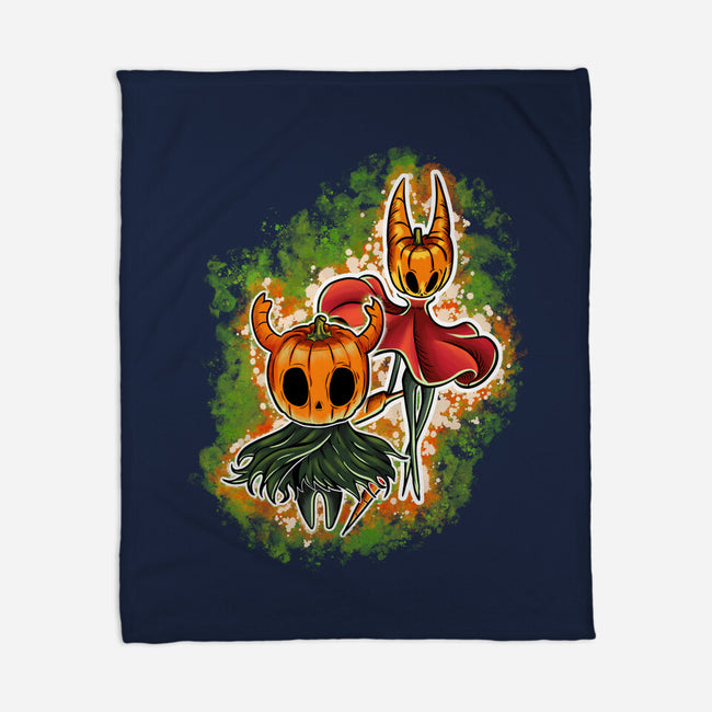 Pumpkin Warriors-None-Fleece-Blanket-nickzzarto