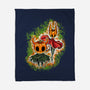 Pumpkin Warriors-None-Fleece-Blanket-nickzzarto