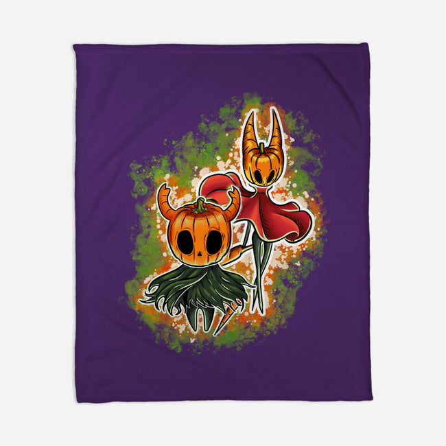 Pumpkin Warriors-None-Fleece-Blanket-nickzzarto