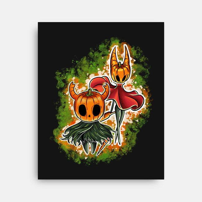 Pumpkin Warriors-None-Stretched-Canvas-nickzzarto