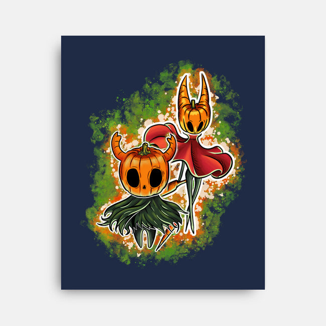 Pumpkin Warriors-None-Stretched-Canvas-nickzzarto