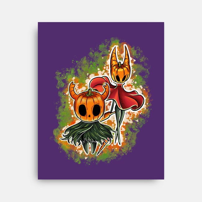 Pumpkin Warriors-None-Stretched-Canvas-nickzzarto