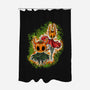 Pumpkin Warriors-None-Polyester-Shower Curtain-nickzzarto