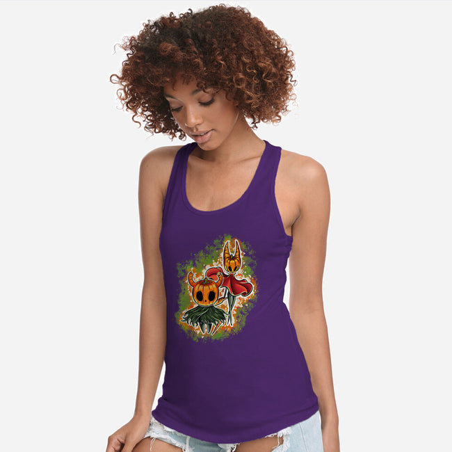 Pumpkin Warriors-Womens-Racerback-Tank-nickzzarto