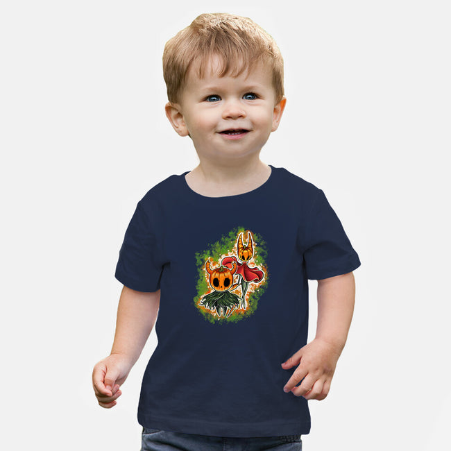 Pumpkin Warriors-Baby-Basic-Tee-nickzzarto