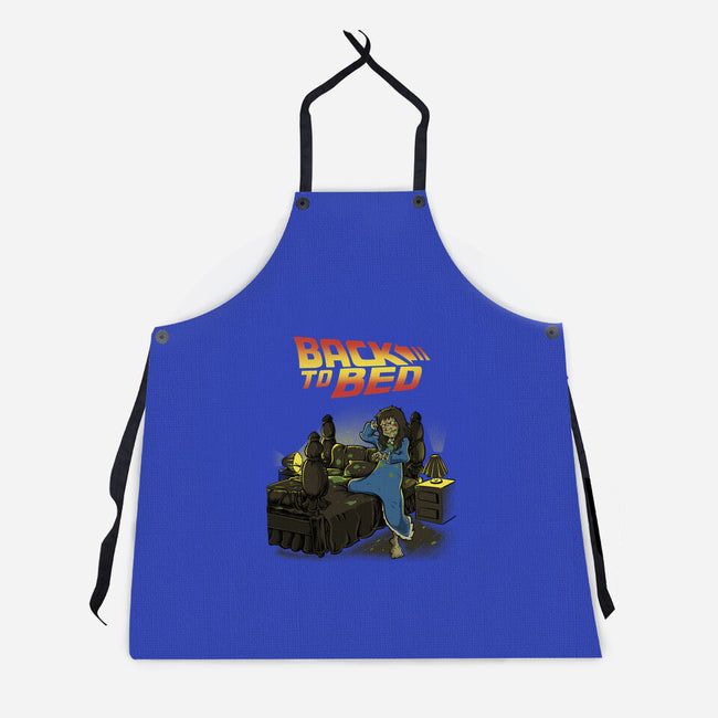 Back To The Bed-Unisex-Kitchen-Apron-Betmac
