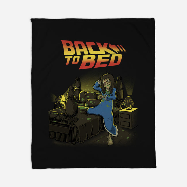 Back To The Bed-None-Fleece-Blanket-Betmac