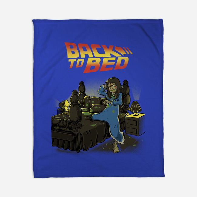 Back To The Bed-None-Fleece-Blanket-Betmac