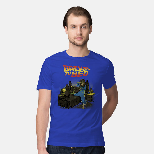 Back To The Bed-Mens-Premium-Tee-Betmac