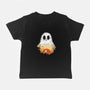 Spooky Night Landscape-Baby-Basic-Tee-dandingeroz