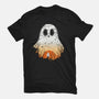 Spooky Night Landscape-Mens-Heavyweight-Tee-dandingeroz