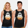 Spooky Night Landscape-Unisex-Basic-Tank-dandingeroz